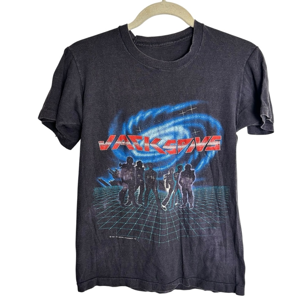 1984 Vintage The Jacksons Victory Tour Concert Tee Pepsi Sponsor Rare Grail
